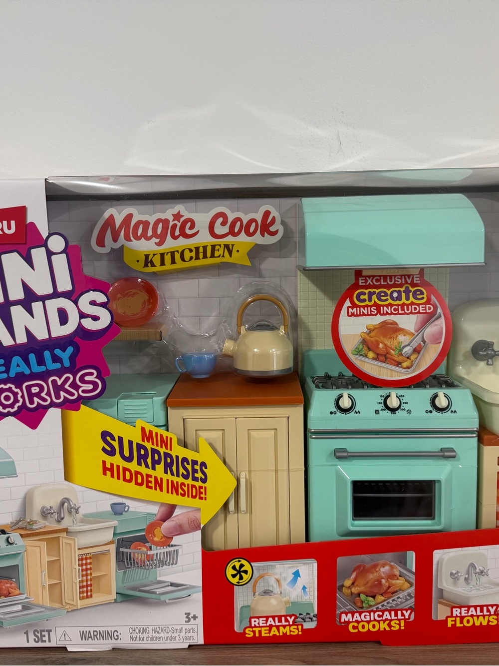 Magic Cook Kitchen Mini Playset in Mint